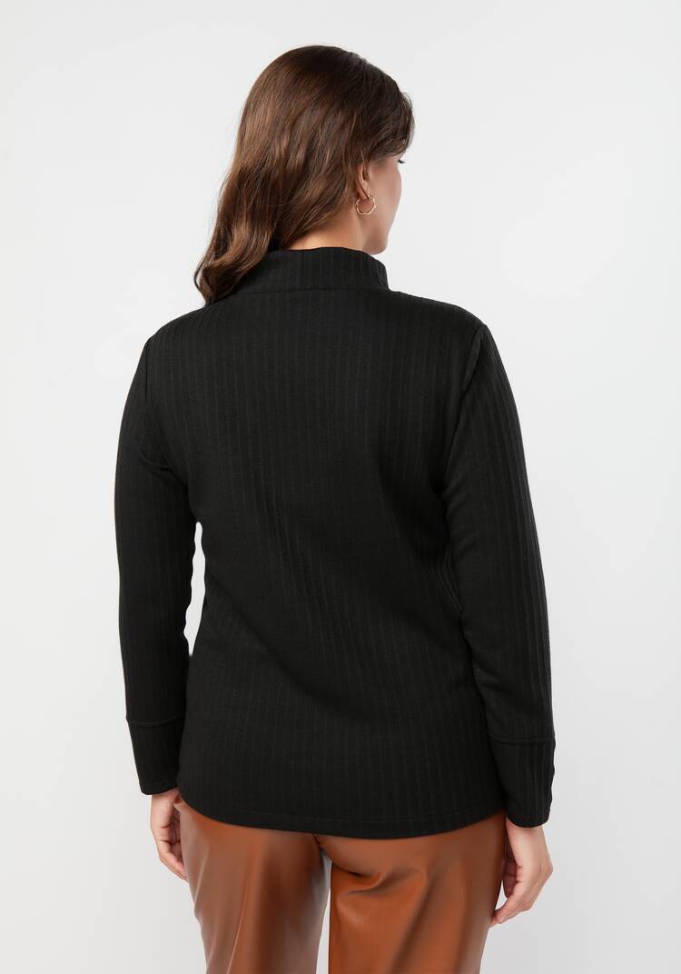 Водолазка с декором на рукавах шир.  750, рис. 9