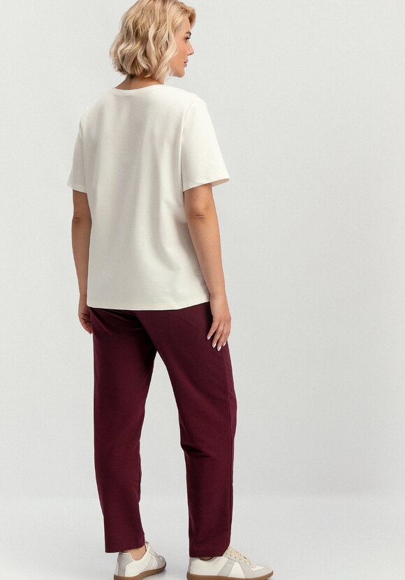 Костюм с флористическим принтом на футболке шир.  580, рис. 3