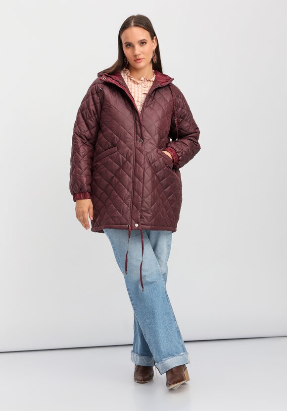 Куртка оверсайз из оригинальной ткани шир.  580, рис. 2