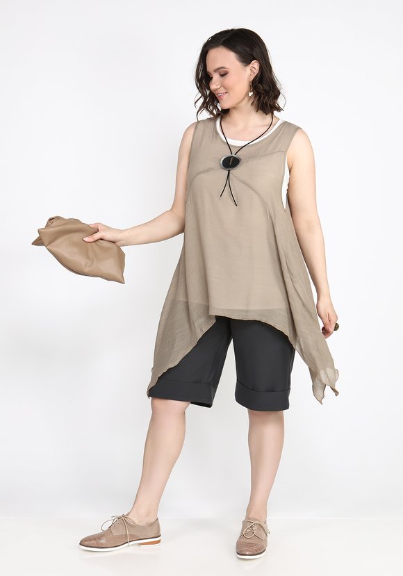 Туника из прозрачной ткани шир.  580, рис. 1