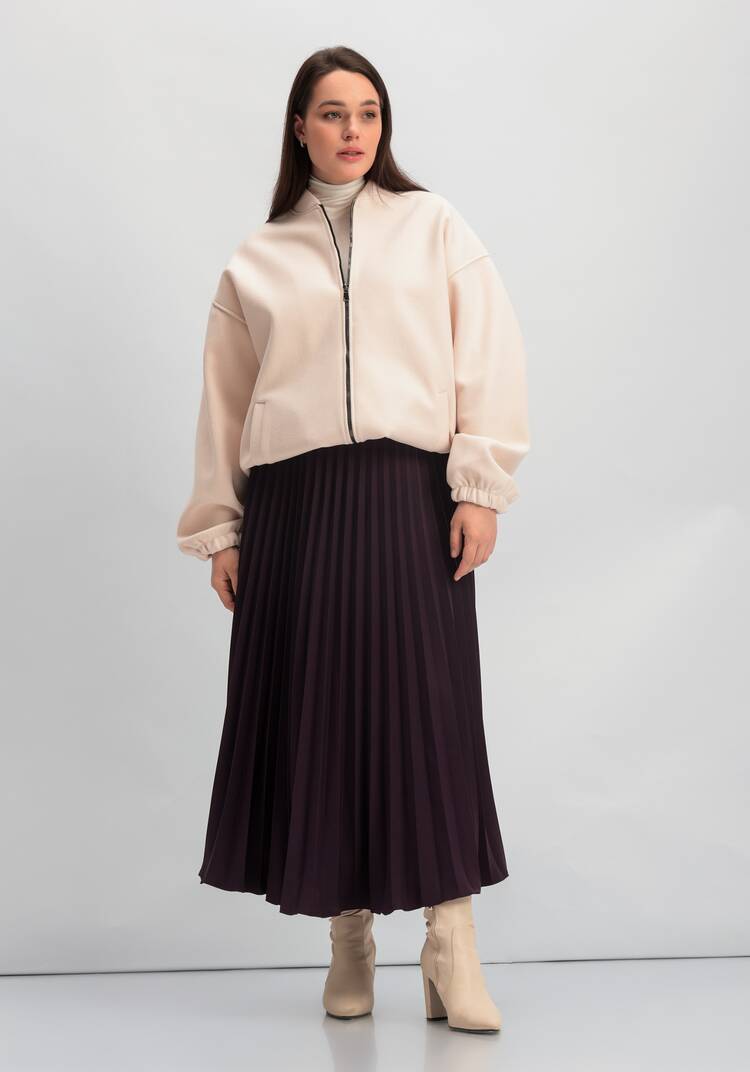 Юбка-миди гофре шир.  750, рис. 25