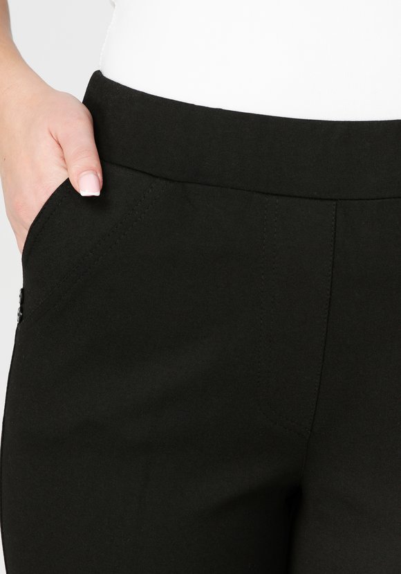 Брюки из плотной ткани джерси шир.  580, рис. 7