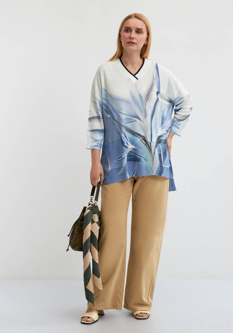 Блуза Нежные обьятия шир.  750, рис. 9