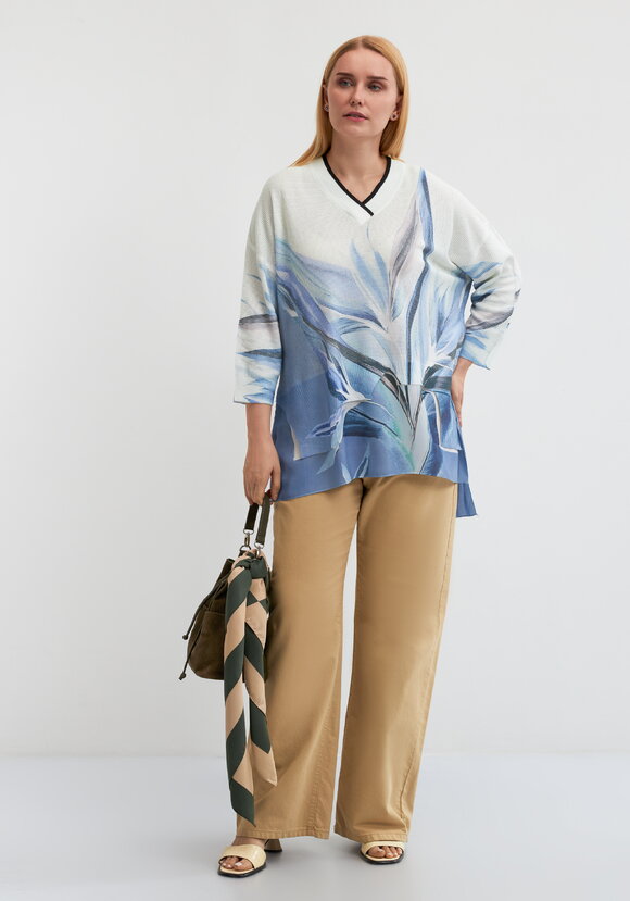 Блуза Нежные обьятия шир.  580, рис. 9