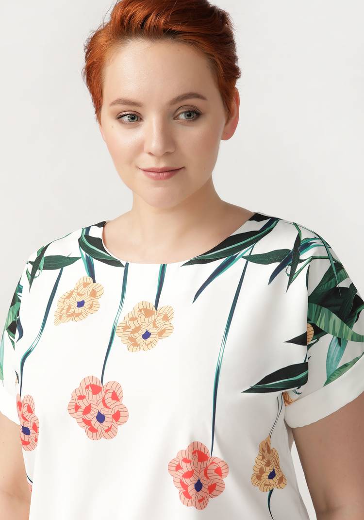 Блуза Небывалая красота шир.  750, рис. 3