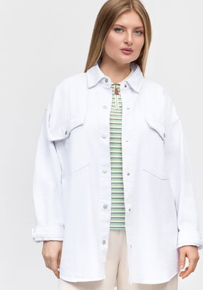 Джинсовая куртка-рубашка Кристина