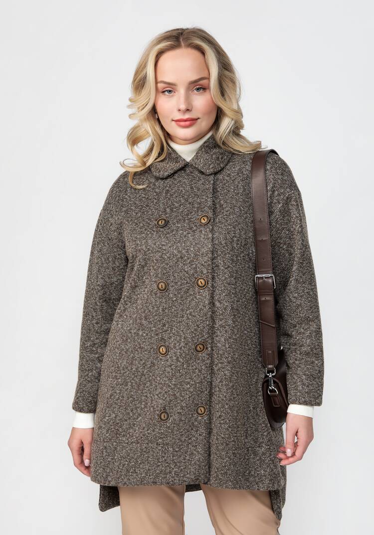 Полупальто свободного кроя шир.  750, рис. 30