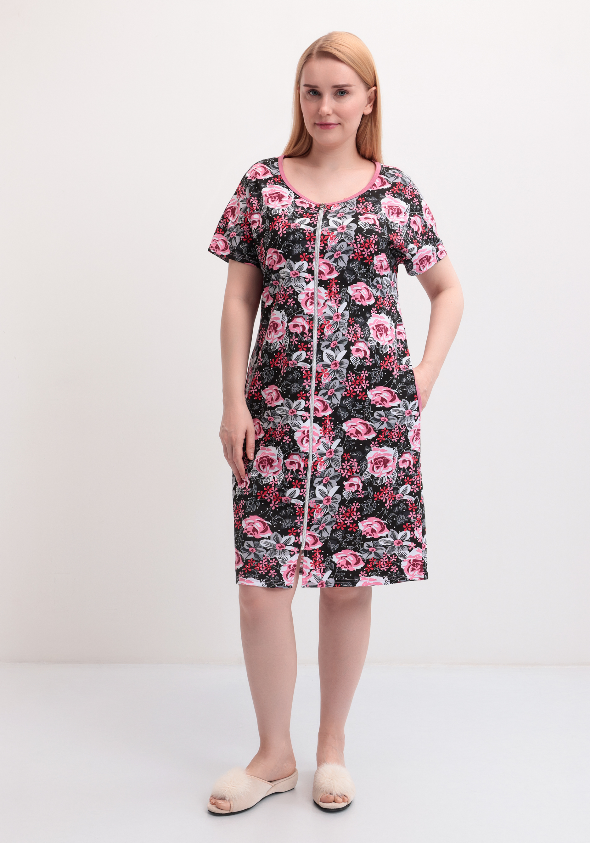 

Халат женский "Мальва", Синий