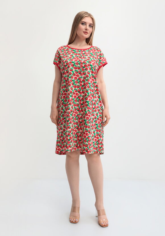 Сорочка женская Ягода-малинка шир.  580, рис. 4