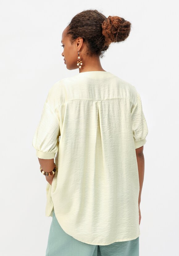 Блуза свободная с декоративными завязками шир.  580, рис. 11