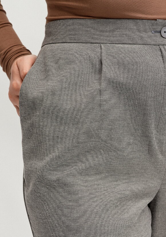 Брюки прямого силуэта с поясом на резинке шир.  580, рис. 16