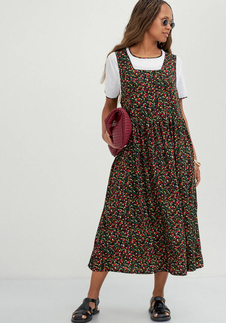 Сарафан на кулиске в комплекте с блузой шир.  750, рис. 21