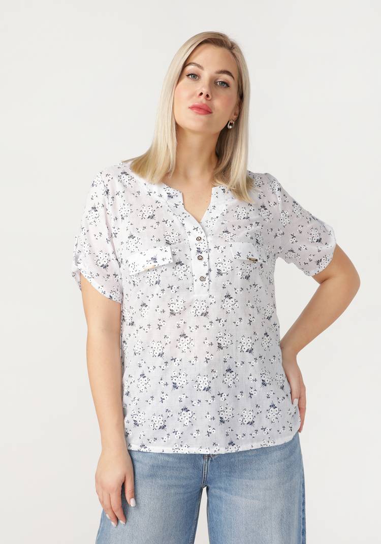 Блуза Солнечный сад шир.  750, рис. 5