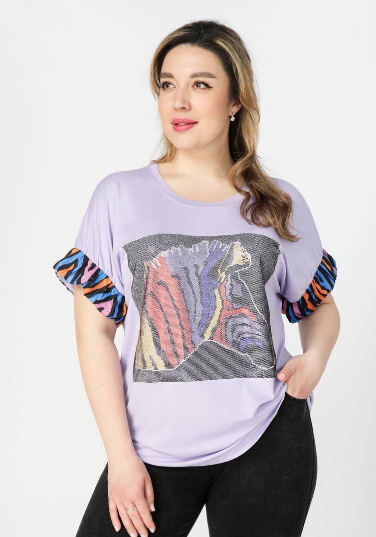 Футболка женская Роза шир.  750, рис. 11