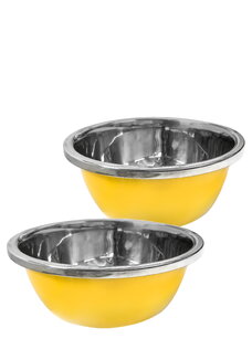 Набор стальных миcок, 2 шт.
