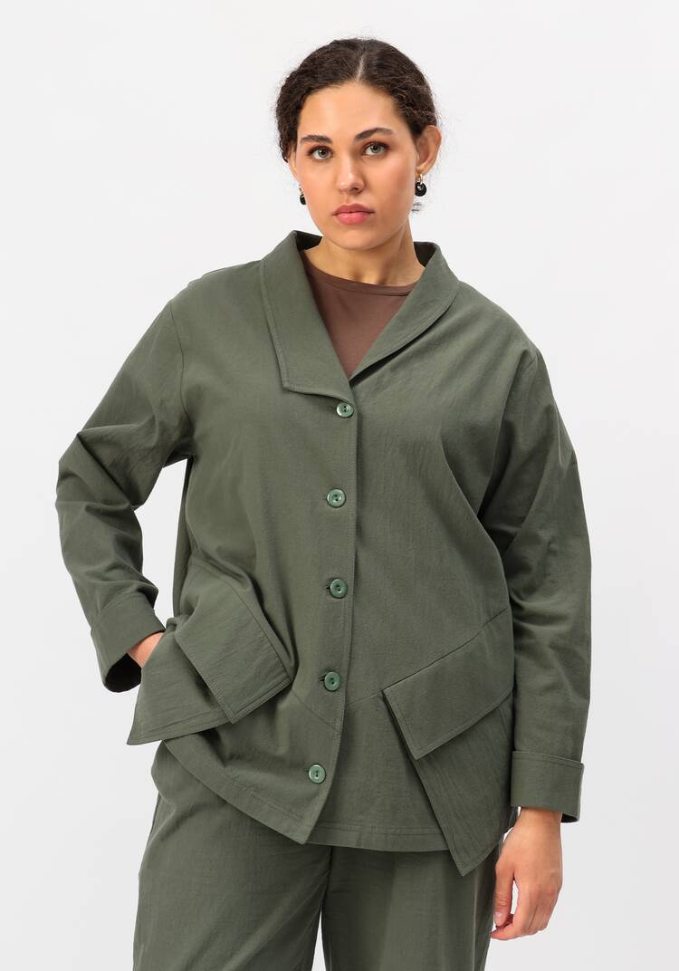 Пиджак оригинального кроя шир.  750, рис. 9