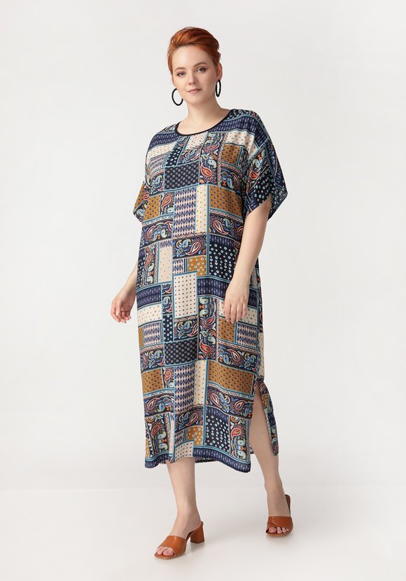 Платье Теплая встреча шир.  580, рис. 1