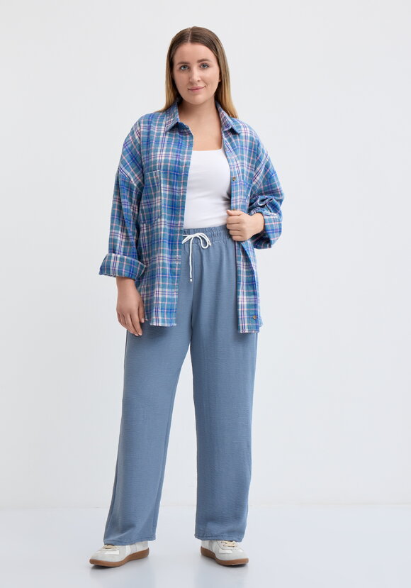 Брюки широкие прямые от бедра шир.  580, рис. 12