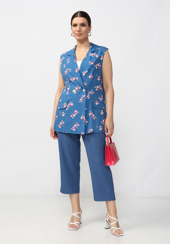 Жилет двубортный Полет шир.  580, рис. 2