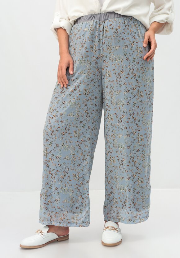 Брюки с резинкой на талии прямые шир.  580, рис. 33