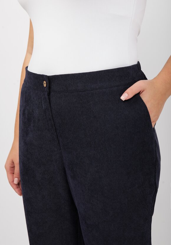 Брюки из вельвета на резинке шир.  580, рис. 10