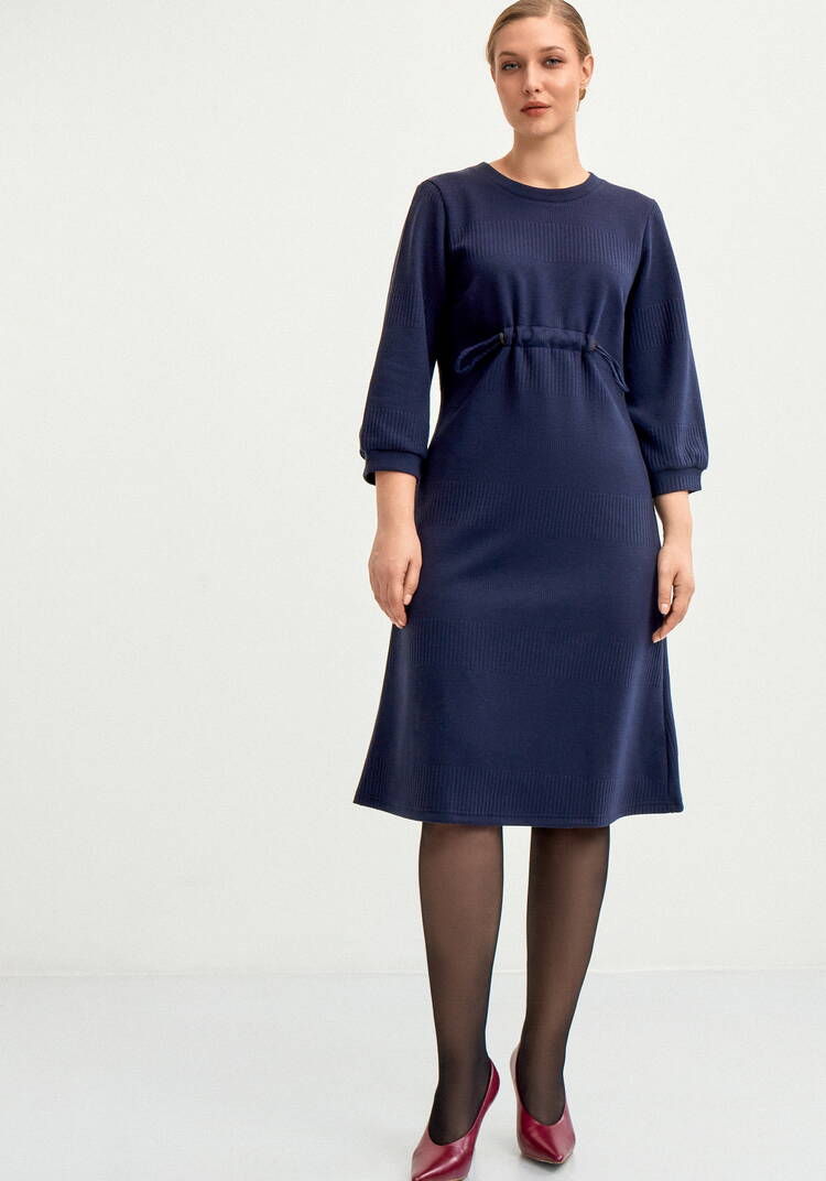 Платье А силуэта на кулиске шир.  750, рис. 4