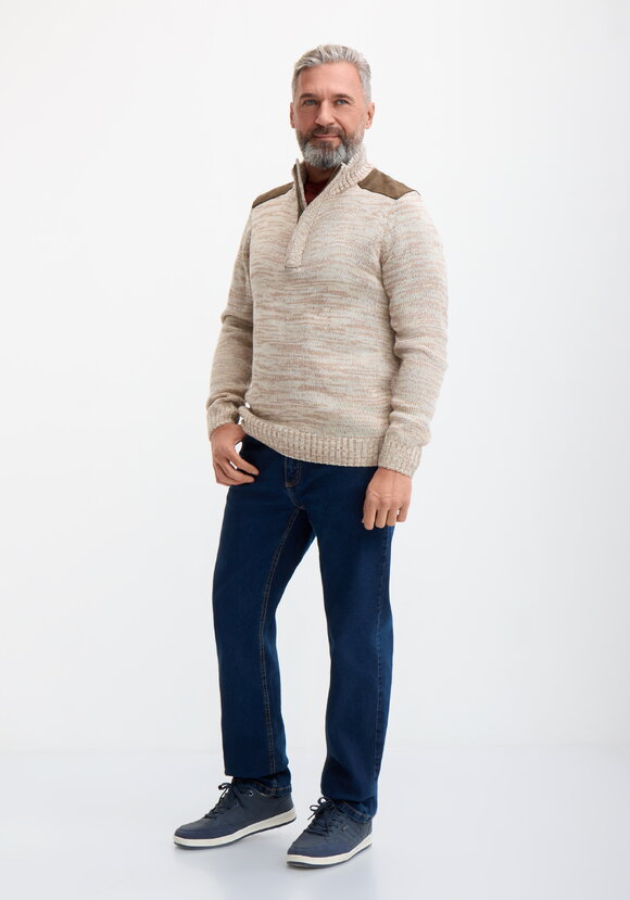 Свитер с воротником на молнии Тимур шир.  580, рис. 2