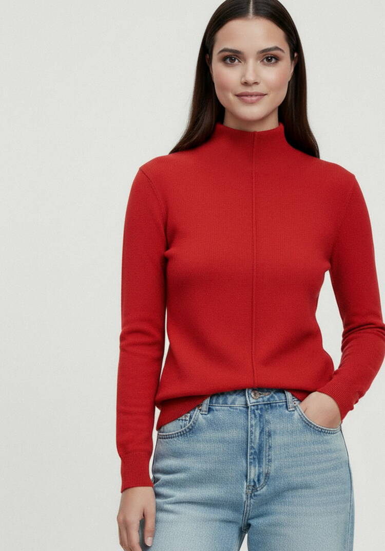 Джемпер с цельнокроеной стойкой шир.  750, рис. 8