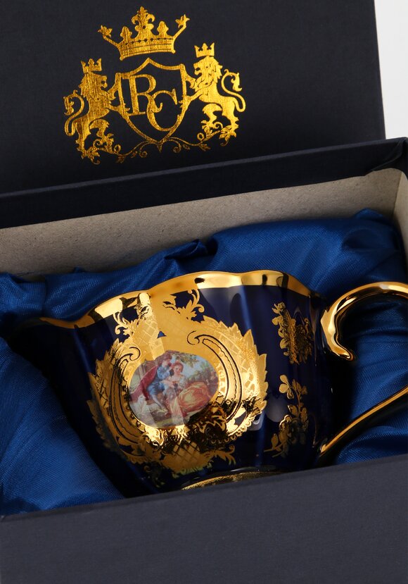 Молочник Влюблённая пара шир.  580, рис. 6