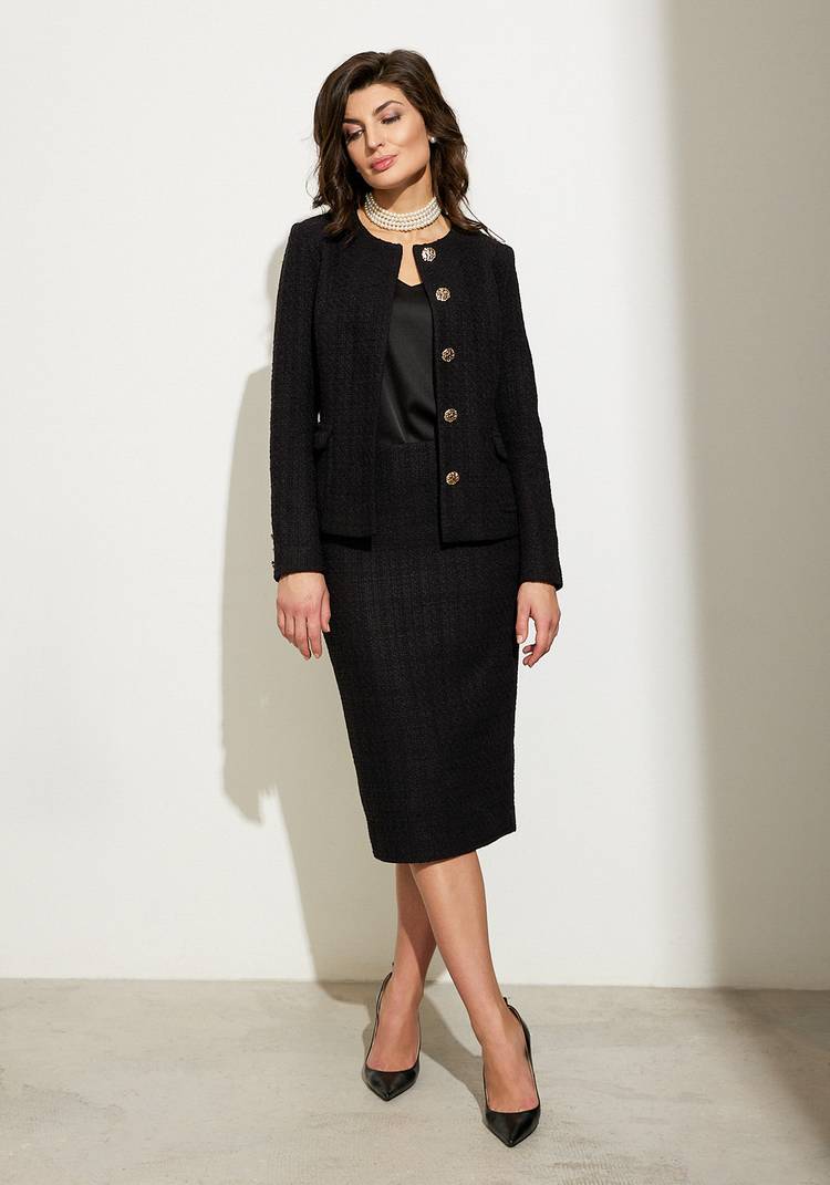 Юбка миди классическая шир.  750, рис. 12