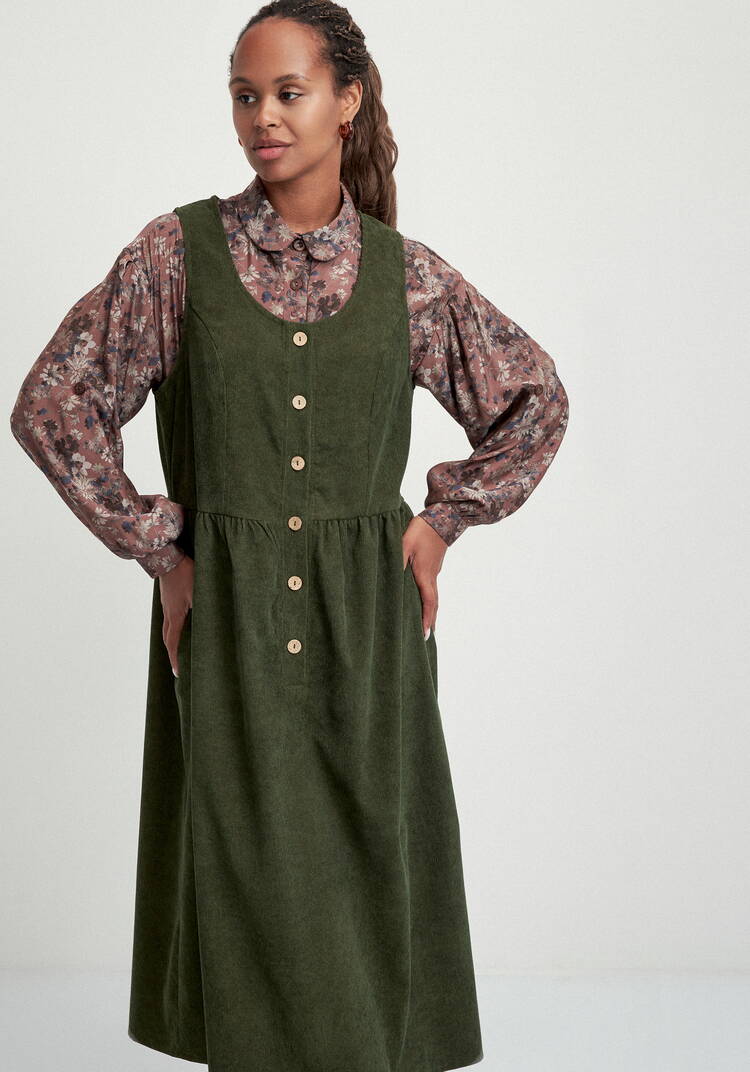 Сарафан со сборкой на талии шир.  750, рис. 11