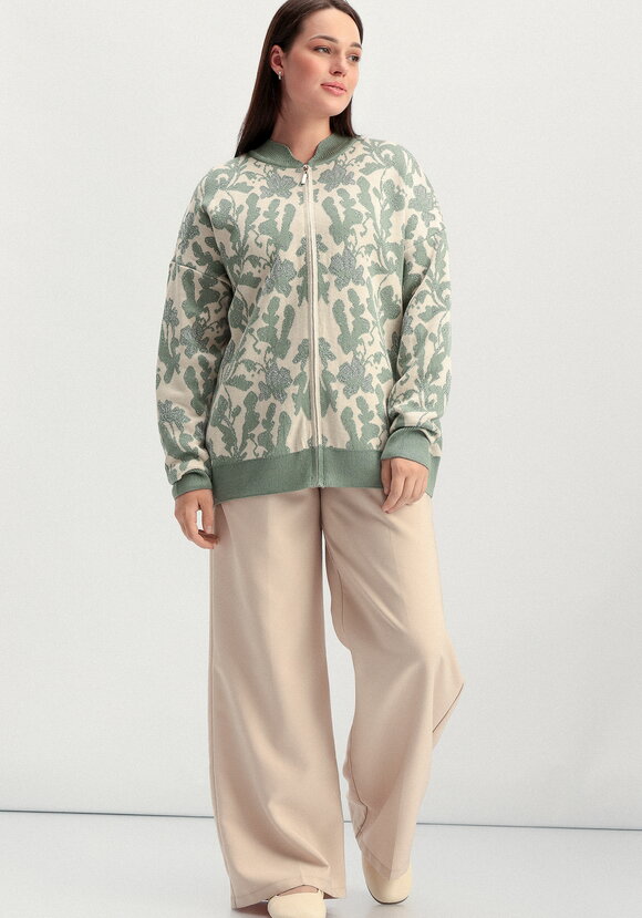 Бомбер с метанитью и цветочным орнаментом шир.  580, рис. 12