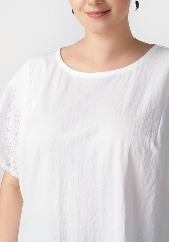 Блуза Грациозная леди шир.  580, рис. 2