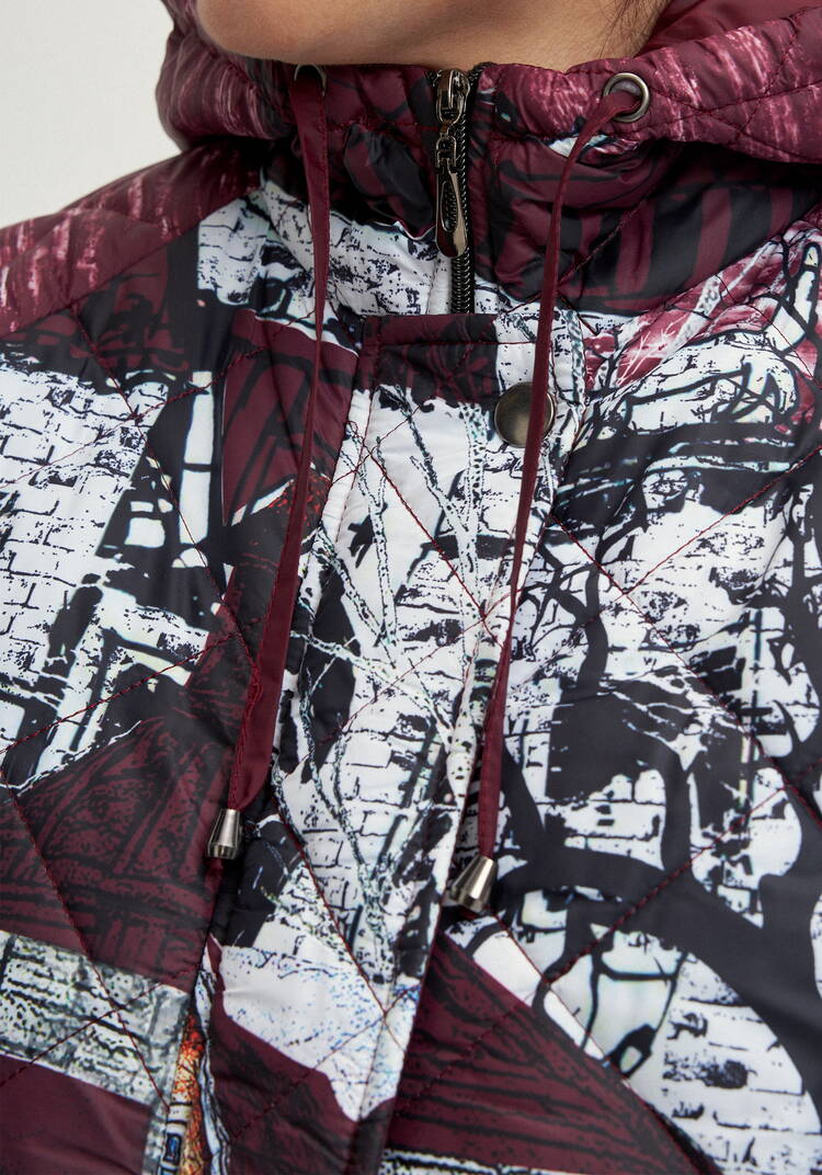 Куртка с принтом Городской пейзаж шир.  750, рис. 23