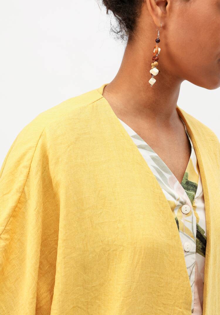 Кардиган-накидка оверсайз со спущенным плечом шир.  750, рис. 13