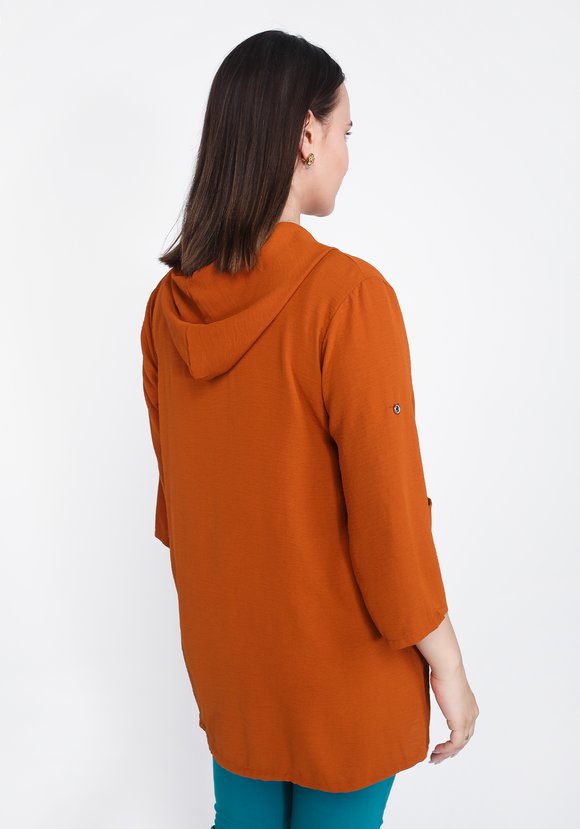 Жакет из вискозы на молнии шир.  580, рис. 6