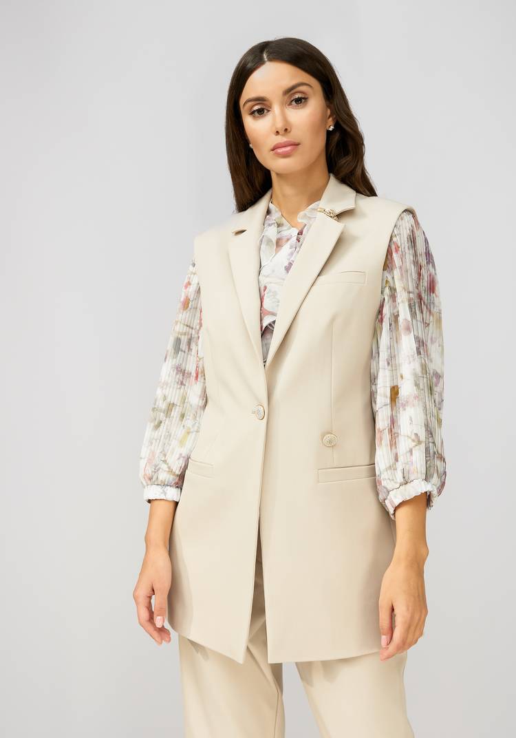 Жилет однобортный шир.  750, рис. 11