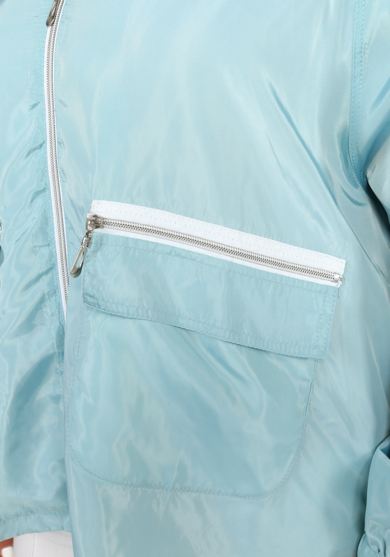 Ветровка с кулиской и накладными карманами Lorum, размер 52, цвет голубой - фото 10