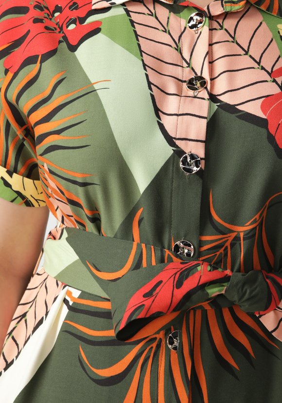 Платье-рубашка со спущенными рукавами шир.  580, рис. 8