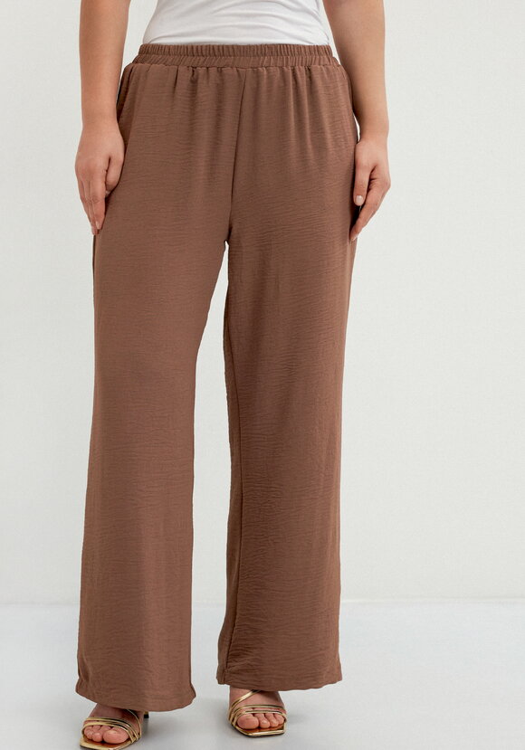 Брюки широкие с резинкой по поясу шир.  580, рис. 24