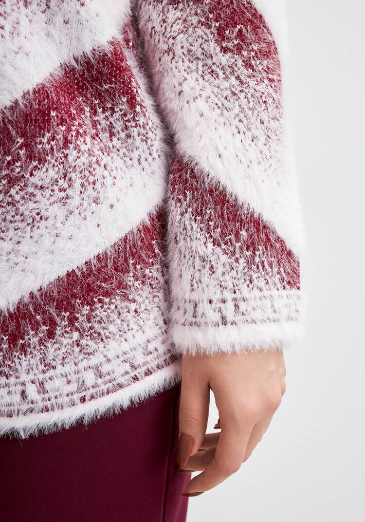 Туника с пушистым ворсом шир.  750, рис. 6