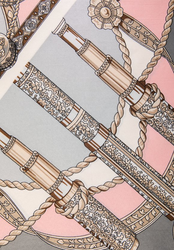 Платок шелковый Лиона шир.  580, рис. 24