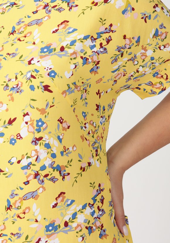 Платье в мелкий цветочек Майя шир.  580, рис. 10