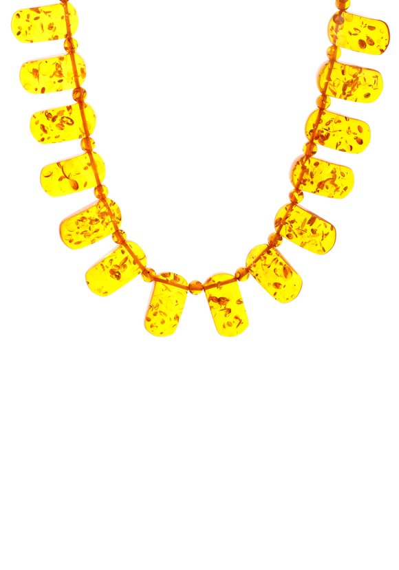 Колье Медовые леденцы шир.  580, рис. 1