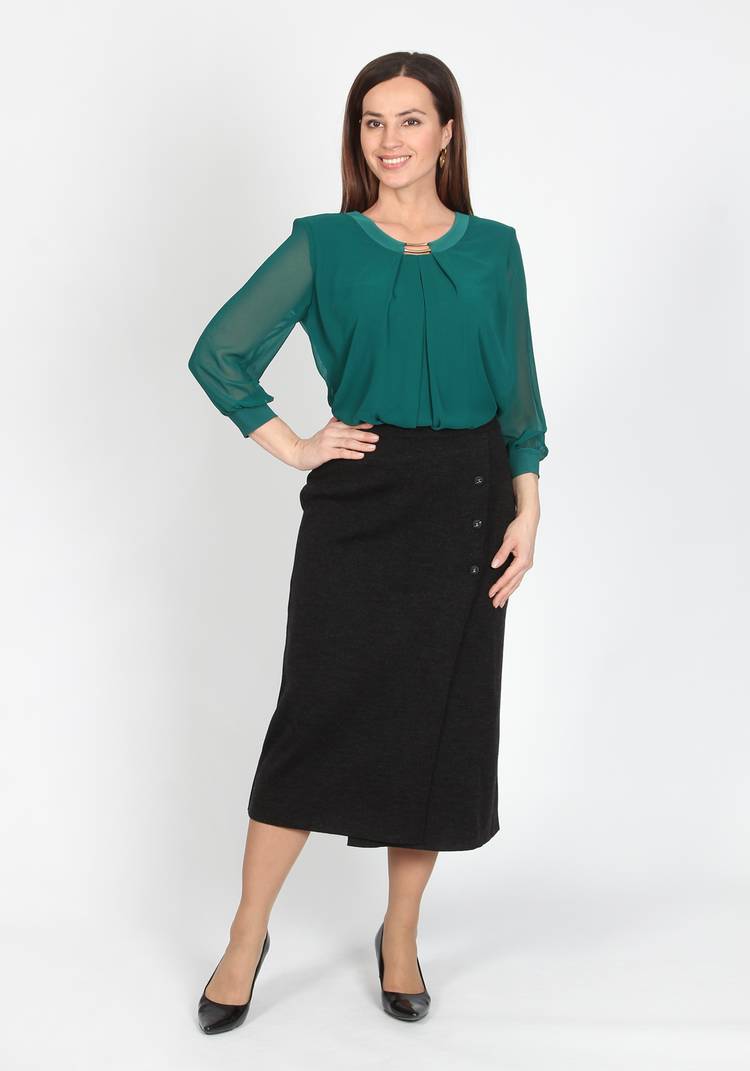 Юбка Марго из шерсти шир.  750, рис. 9