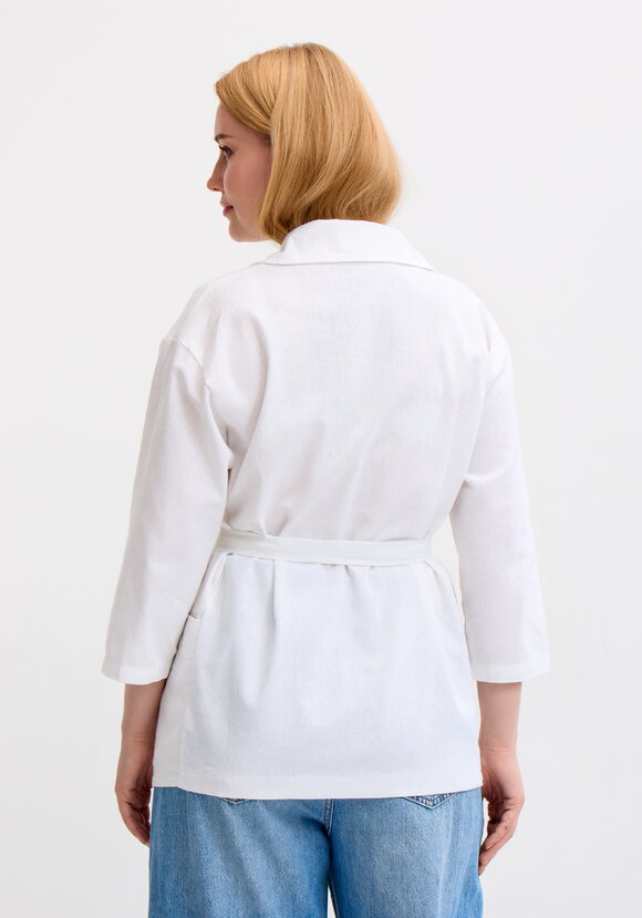 Жакет удлиненный прямого кроя шир.  580, рис. 15