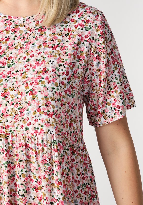 Платье с отрезной талией и коротким рукавом шир.  580, рис. 5