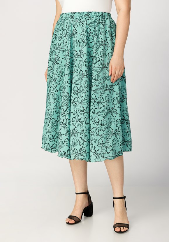 Комплект: пиджак с юбкой шир.  580, рис. 19