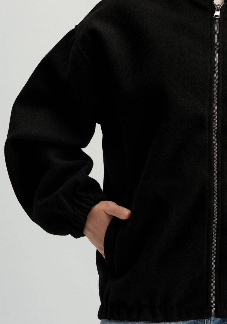 Бомбер свободного кроя на молнии шир.  750, рис. 25