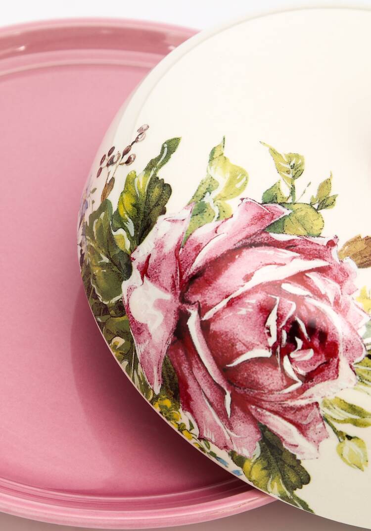 Блюдо с крышкой из доломитовой керамики шир.  750, рис. 9